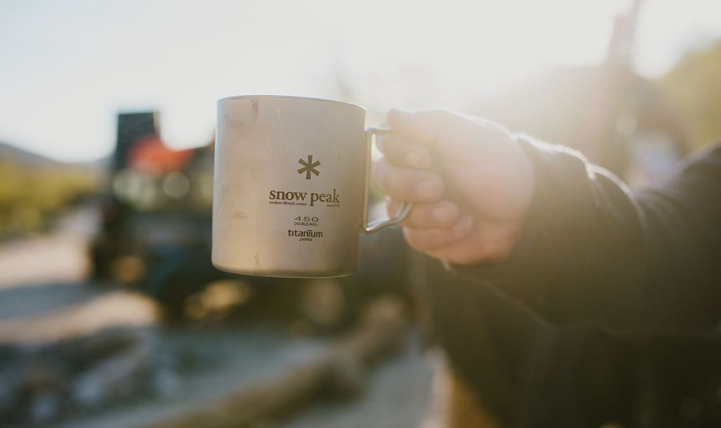 Snow Peak Titanium Double Wall Cup 450 (MG-153) Expedition Exchange 