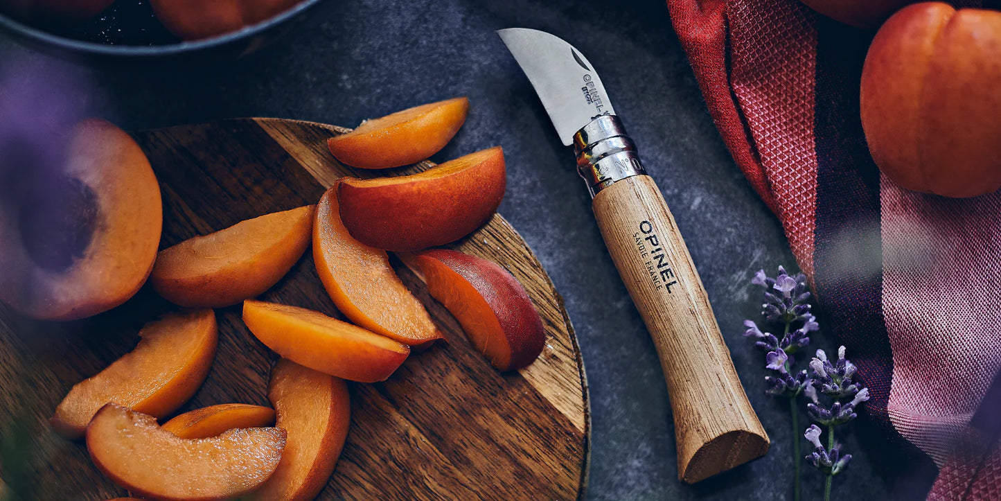 Opinel No.07 Chestnut & Garlic Folding Knife (002360)