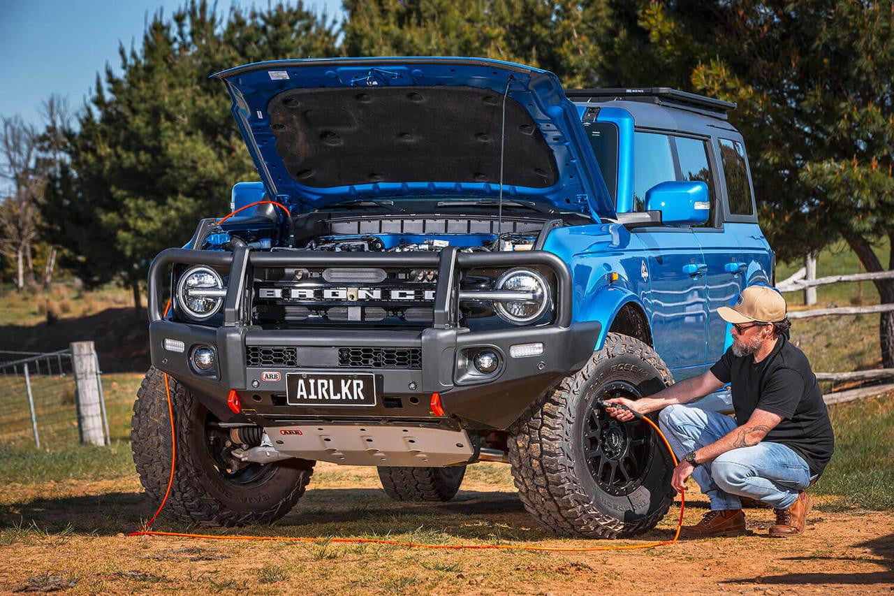 ARB Compressor Pump Up Kit Extension High Temperature Air Hose (171301V2) Expedition Exchange 4x4 Ford Bronco 