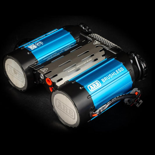 ARB Brushless Twin Motor OnBoard 12V Air Compressor (CKBLTA12) Expedition Exchange