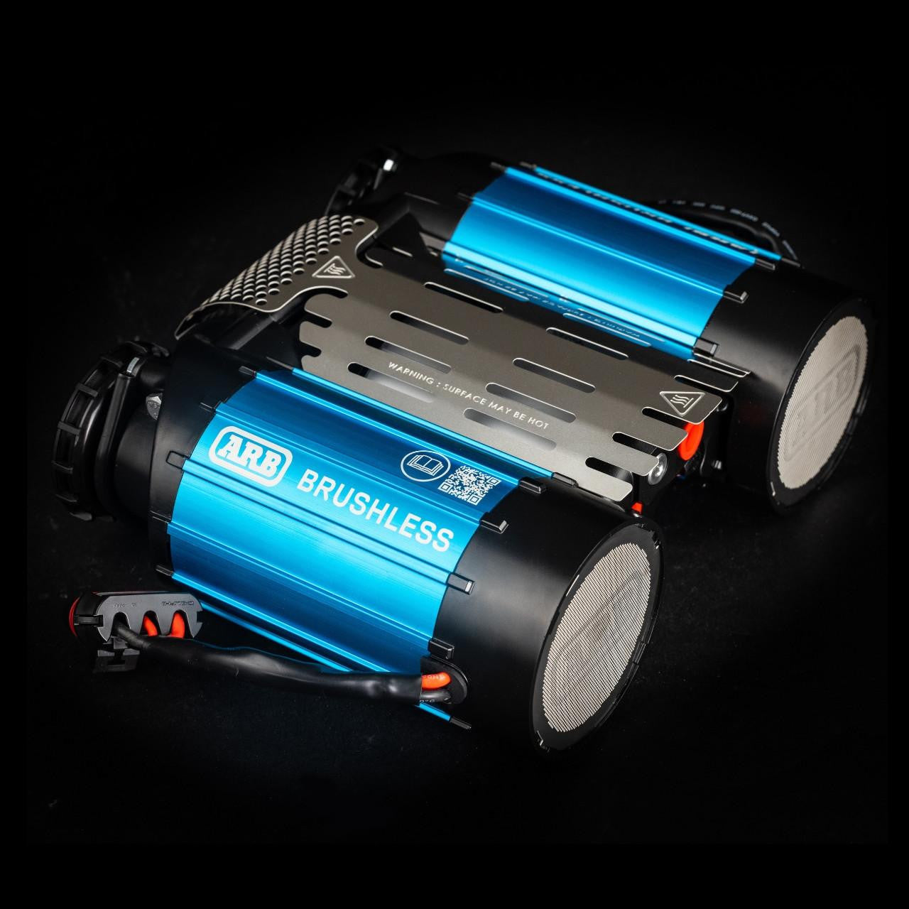 ARB Brushless Twin Motor OnBoard 12V Air Compressor (CKBLTA12) Expedition Exchange