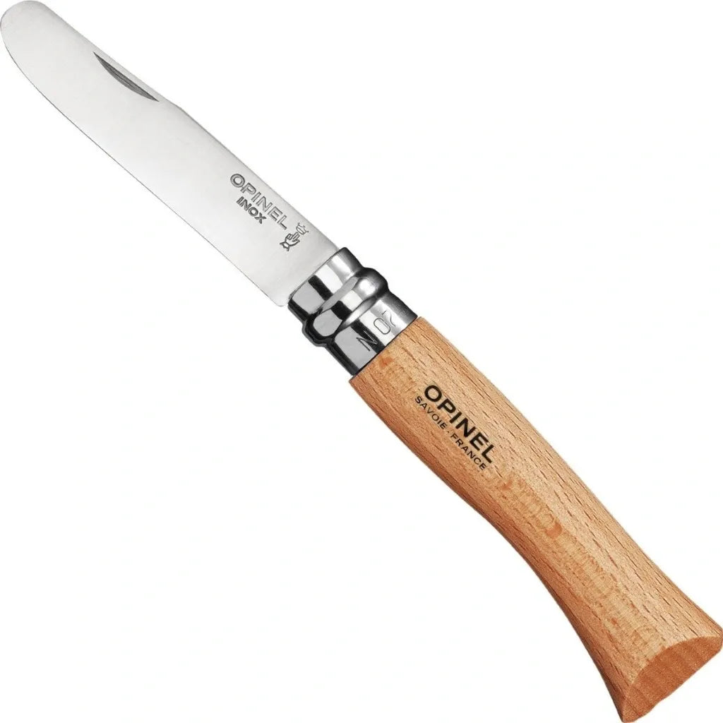 Opinel No.07 My First Opinel Natural Handle Folding Knife (001221)