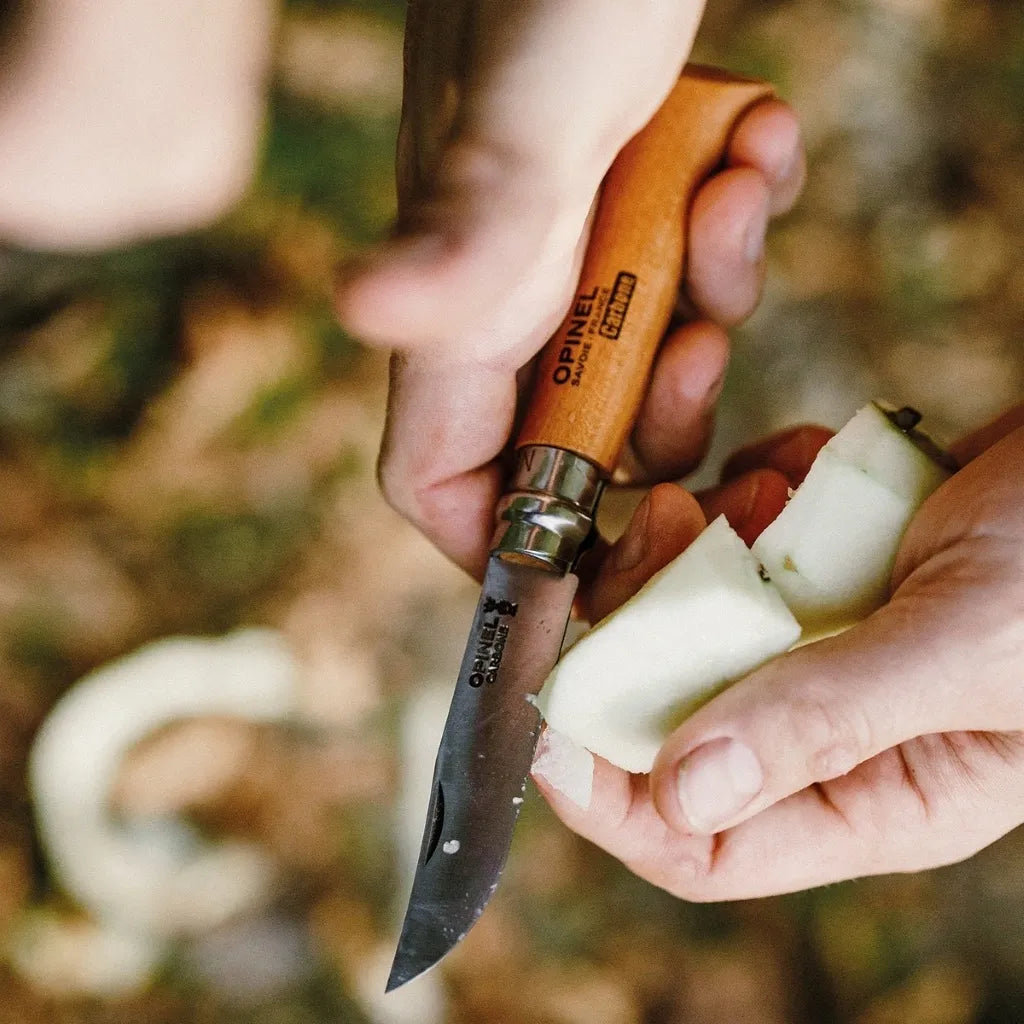 Opinel No.08 Carbone Steel Folding Knife (000402)