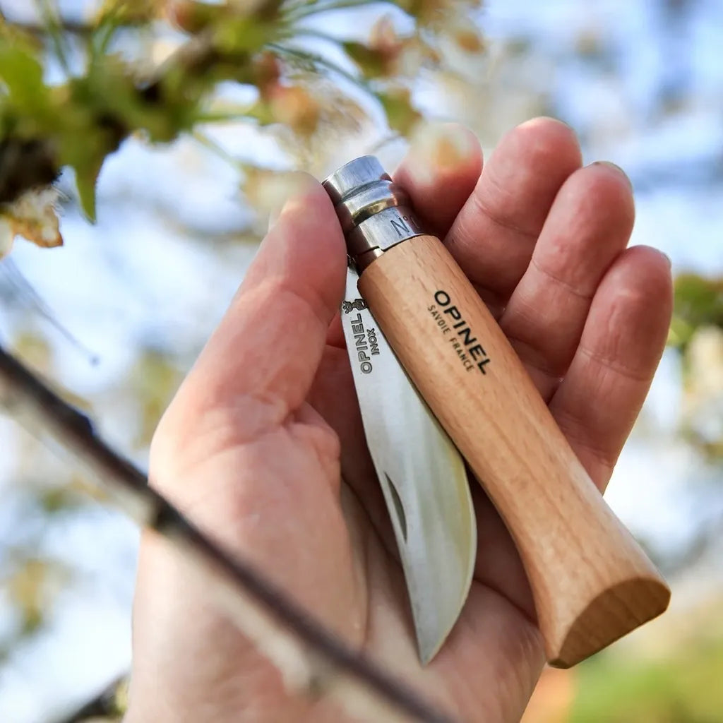 Opinel No.08 Stainless Steel Folding Knife (000405)