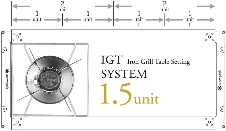 Snow Peak LI Stove Joint Frame (GP-040)