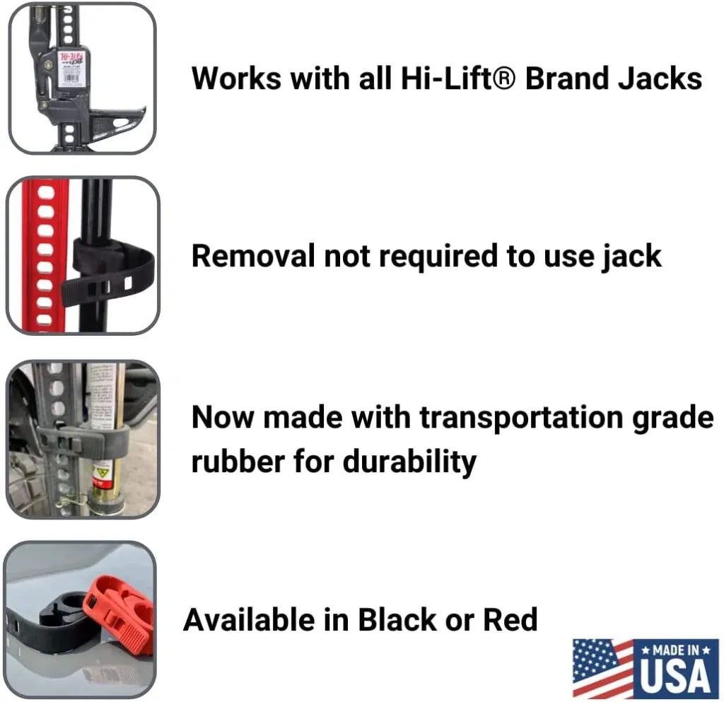 Hi-Lift Jack Red Quick Fist Handle-Keeper (HK-R)