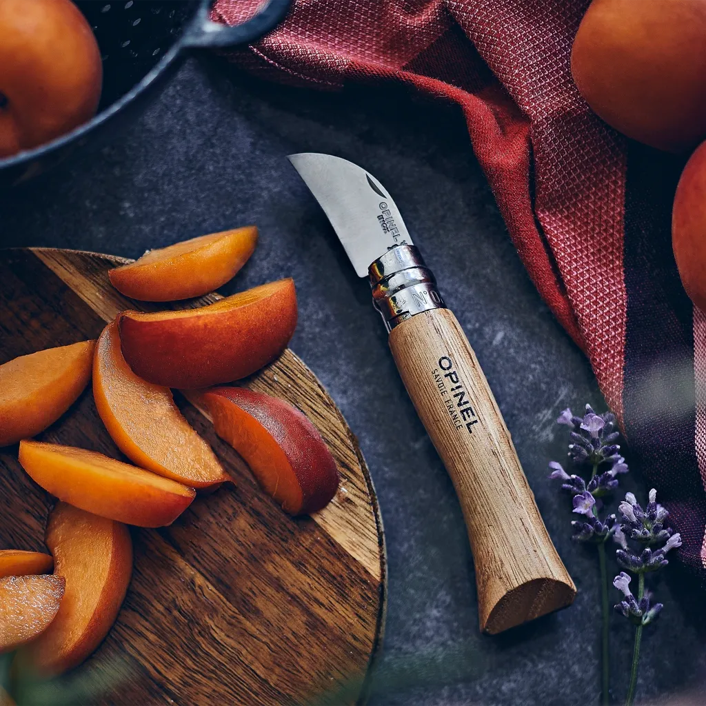 Opinel No.07 Chestnut & Garlic Folding Knife (002360)