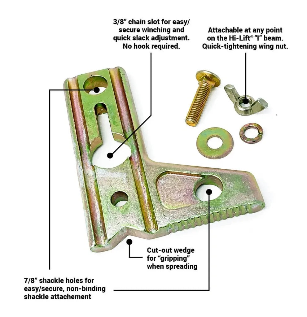 Hi-Lift Jack Winch-Clamp-Spreader Attachment (WCSA-101)