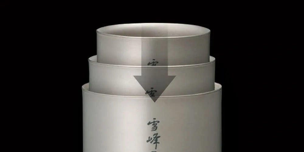 Snow Peak Titanium Stacking Mug Set Seppou M (TW-136)