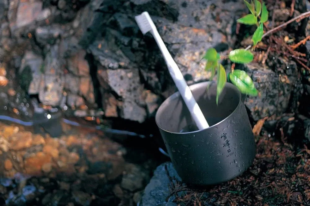 Snow Peak Titanium Stacking Mug Set Seppou M (TW-136)