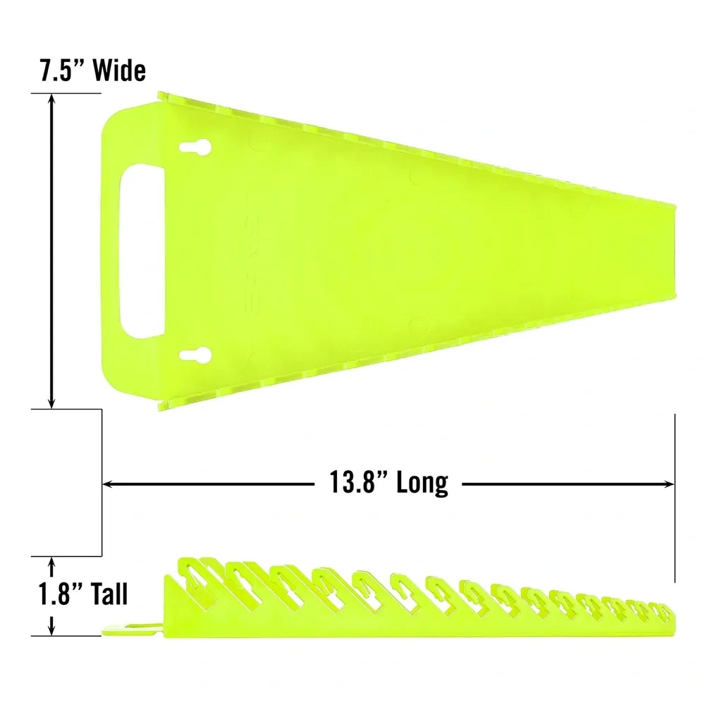 Ernst Manufacturing 15 Tool HIVIZ Gripper Wrench Organizer (5082HV)