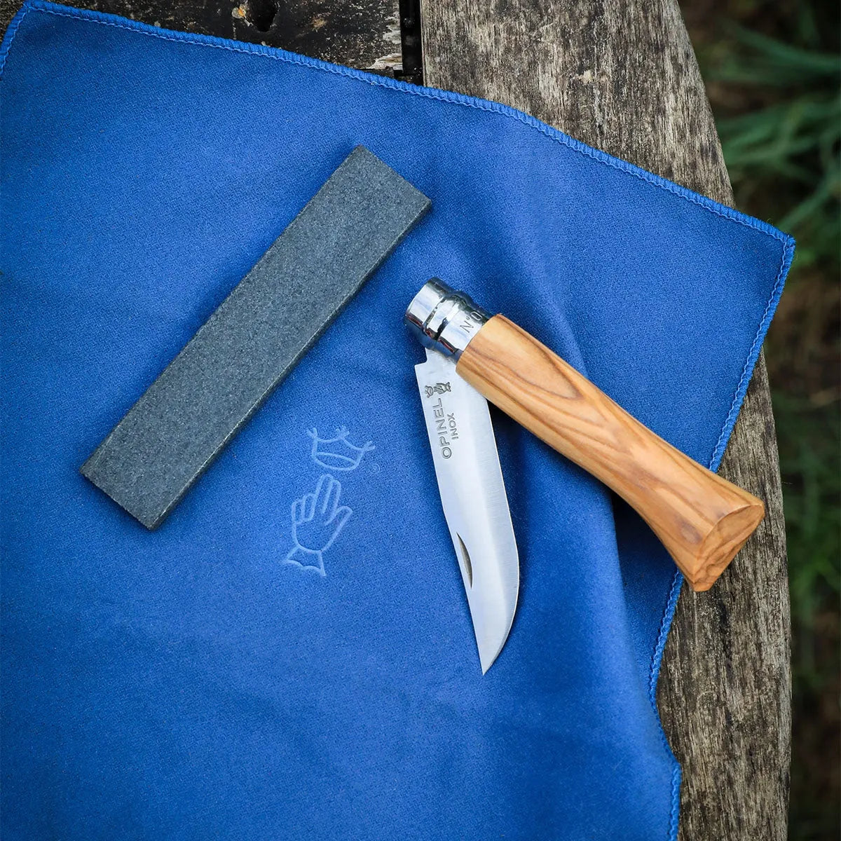 Opinel Small Natural Sharpening Whetstone From Lombardia (002567)