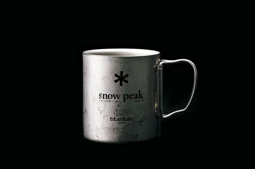 Snow Peak Titanium Double Wall Cup 450 (MG-153)