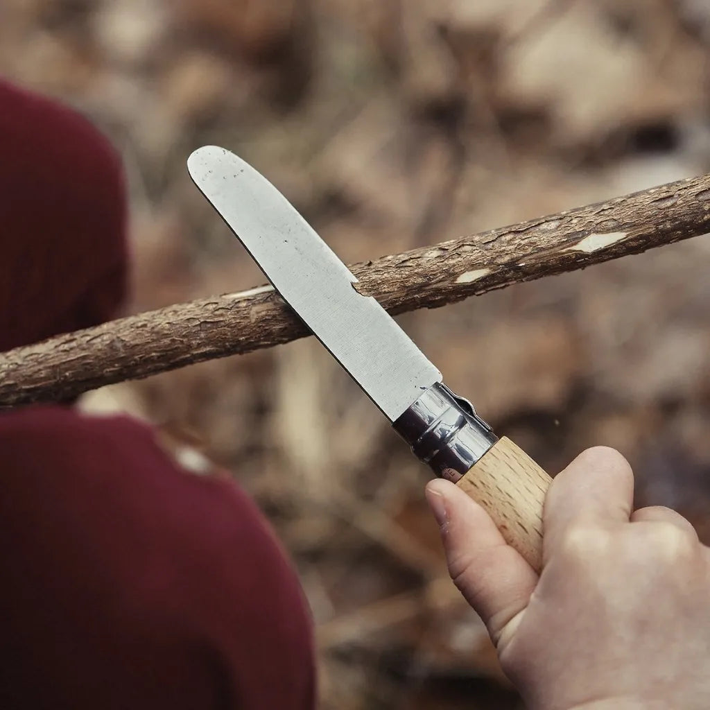 Opinel No.07 My First Opinel Natural Handle Folding Knife (001221)