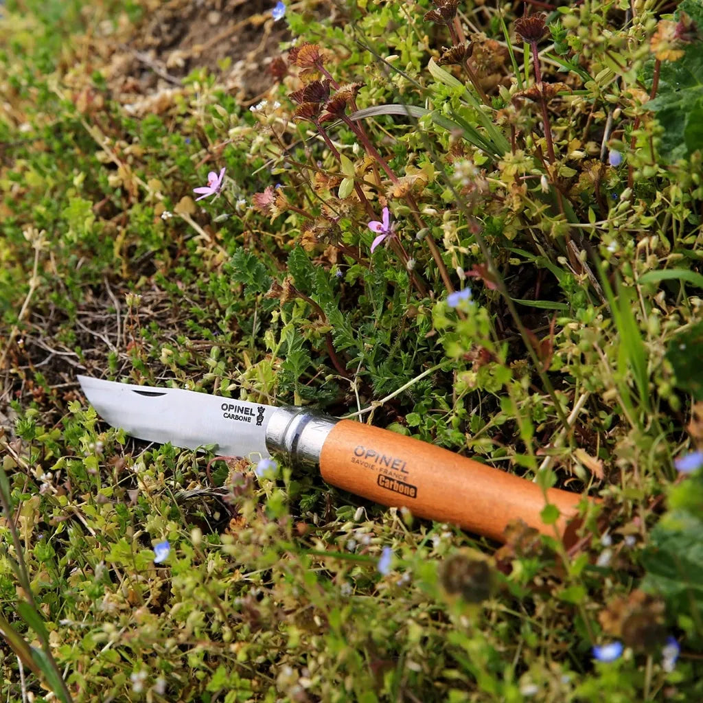 Opinel No.08 Carbone Steel Folding Knife (000402)