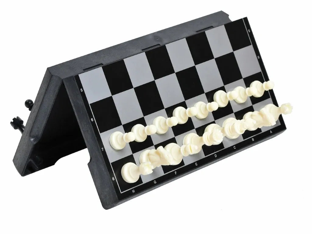 GSI Outdoors Outside Inside Travel Basecamp Magnetic Chess/Checkers Set (99929)