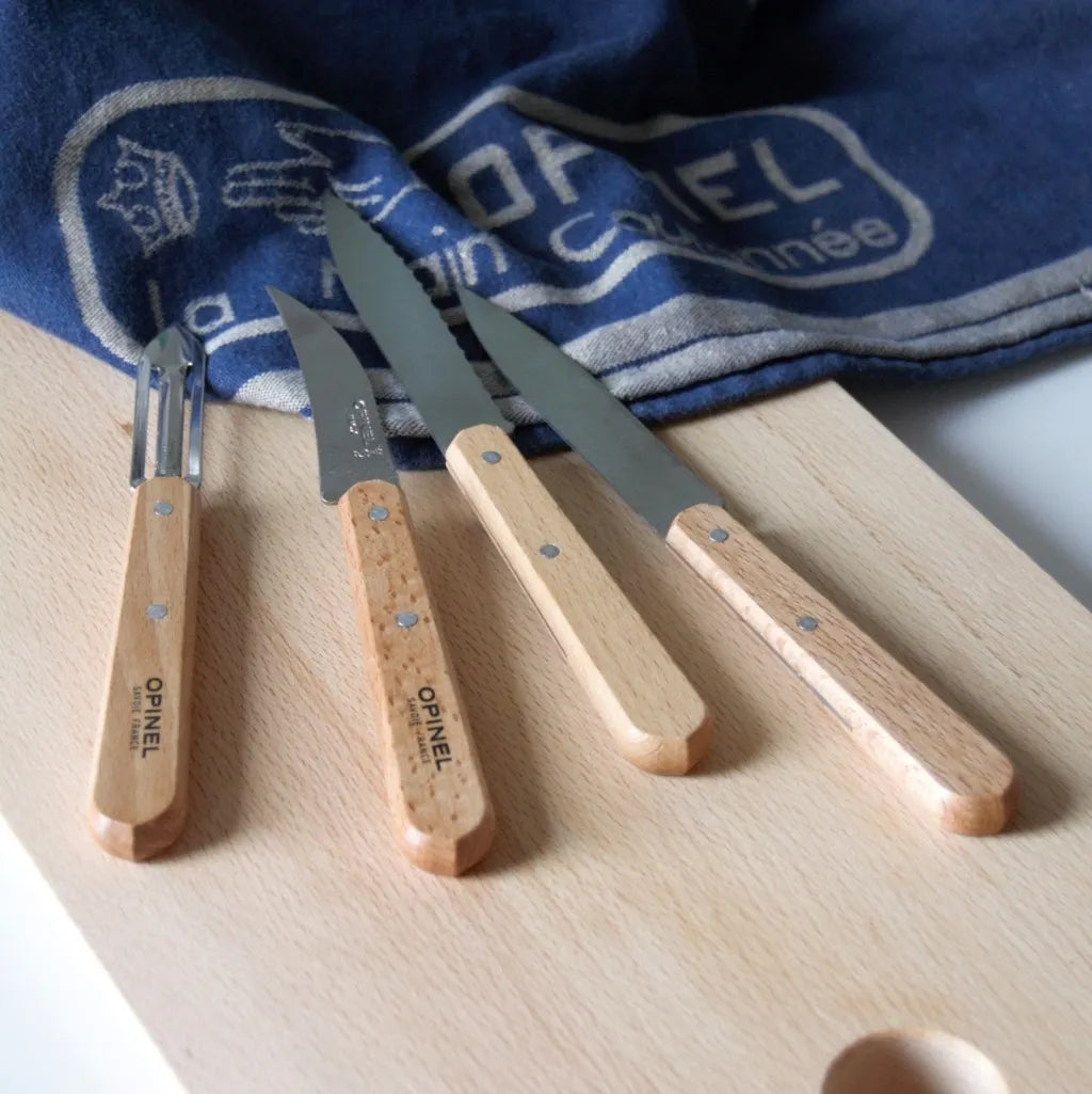 Opinel Les Essentiels du Cuisinier Natural Set (001300)
