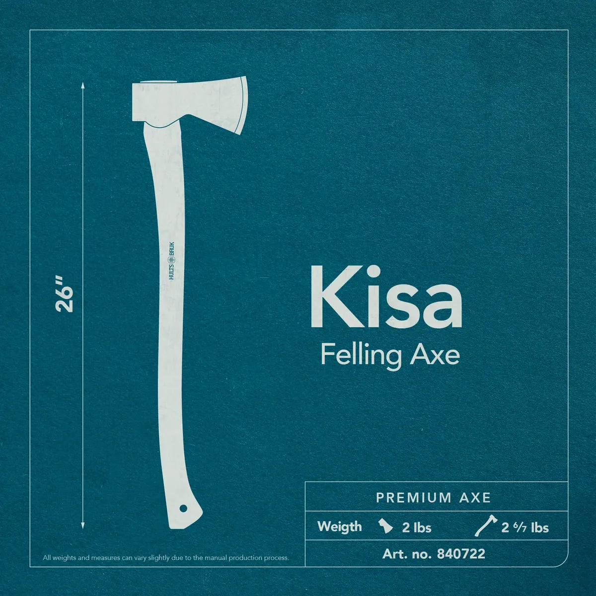 Hults Bruk Kisa Felling Axe (840722)