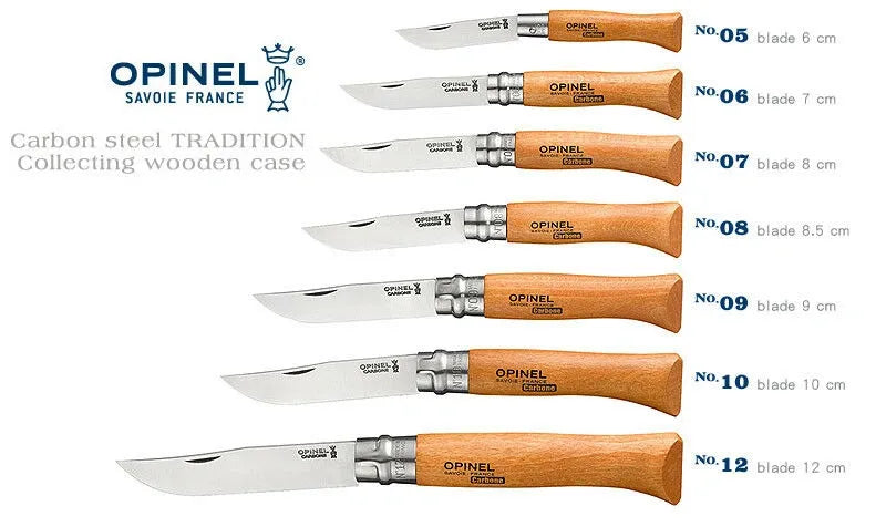 Opinel No.12 Carbone Steel Folding Knife (001256)