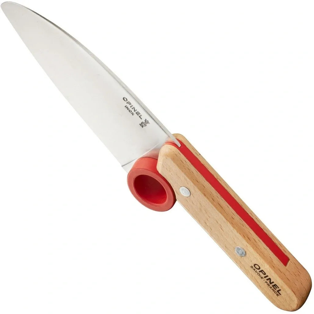 Opinel Le Petit Chef Knife & Finger Guard Set (001744)