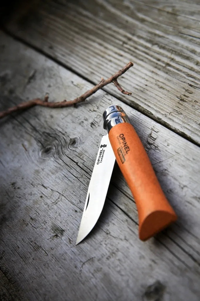 Opinel No.08 Carbone Steel Folding Knife (000402)