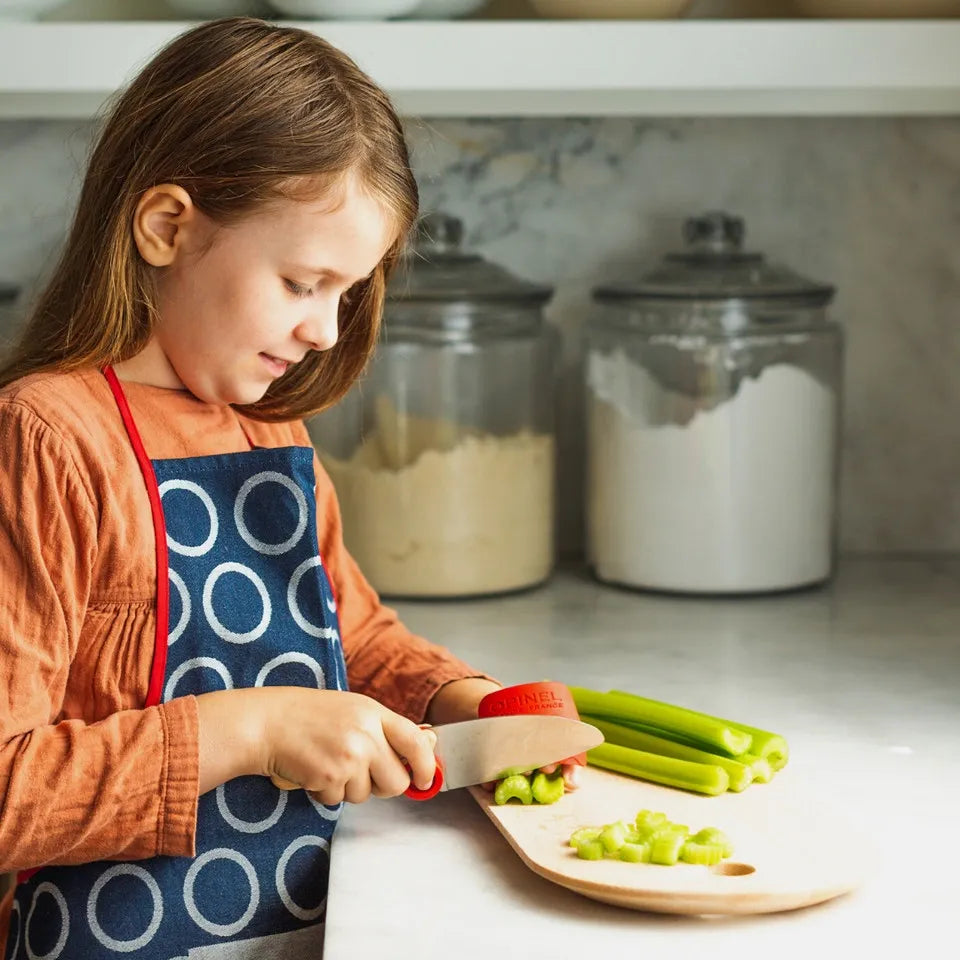 Opinel Le Petit Chef Knife & Finger Guard Set (001744)