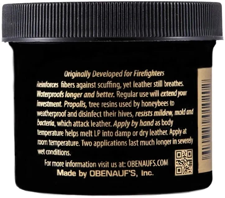 Obenauf's Heavy Duty LP Leather Preservative, 8 oz. Jar (0103)