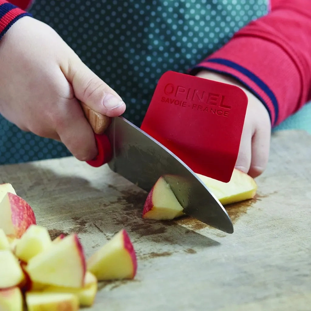 Opinel Le Petit Chef Knife & Finger Guard Set (001744)