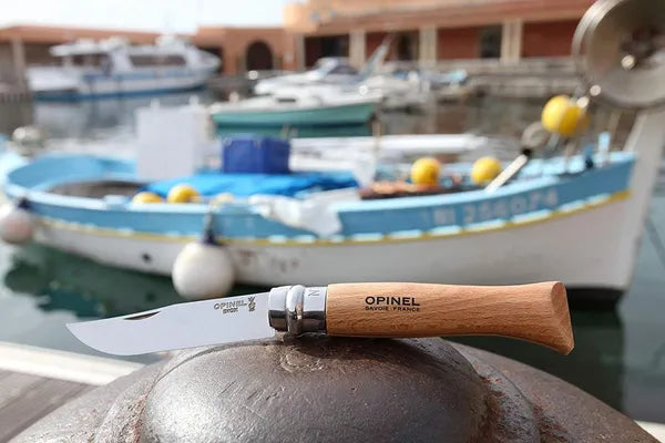 Opinel No.08 Stainless Steel Folding Knife (000405)