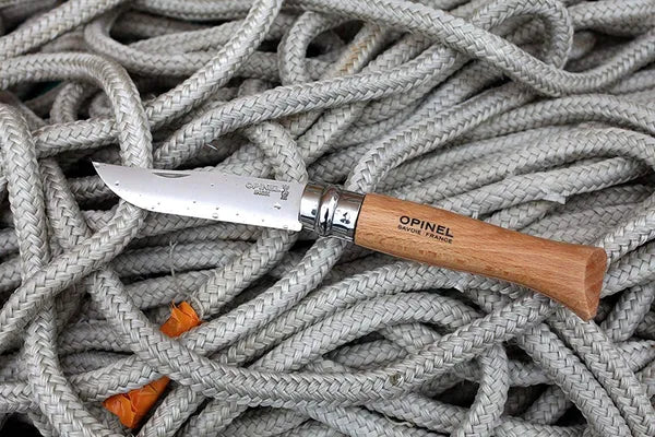 Opinel No.08 Stainless Steel Folding Knife (000405)
