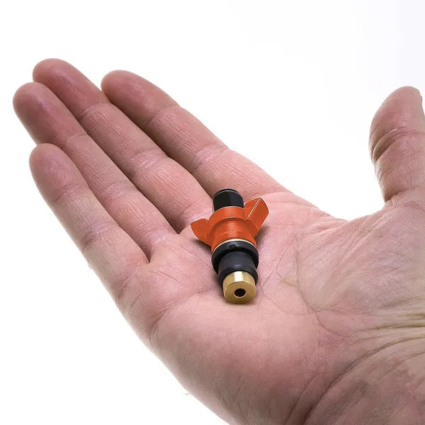 Colby Valve Emergency Tire Valves - ORANGE COLOR, TWO-PACK (CV-EV30)