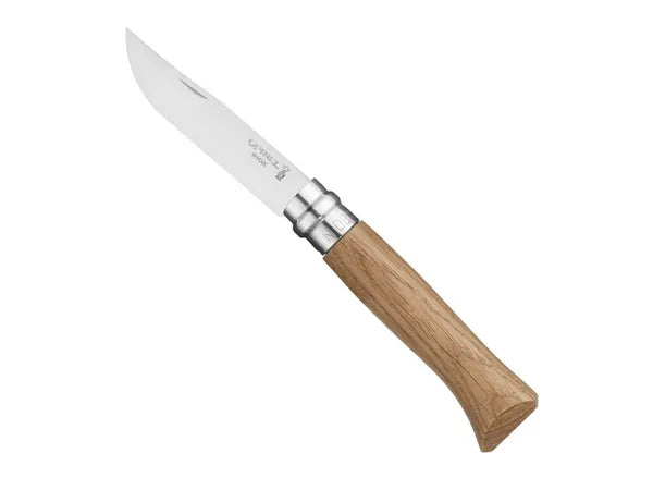Opinel No.08 Oak Handle Folding Knife (002021)