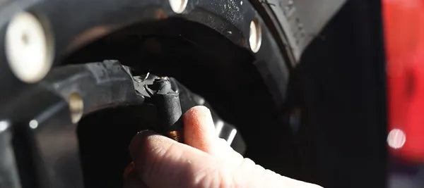 Colby Valve Emergency Tire Valve - RED COLOR, SINGLE PACK (CV-EV5)