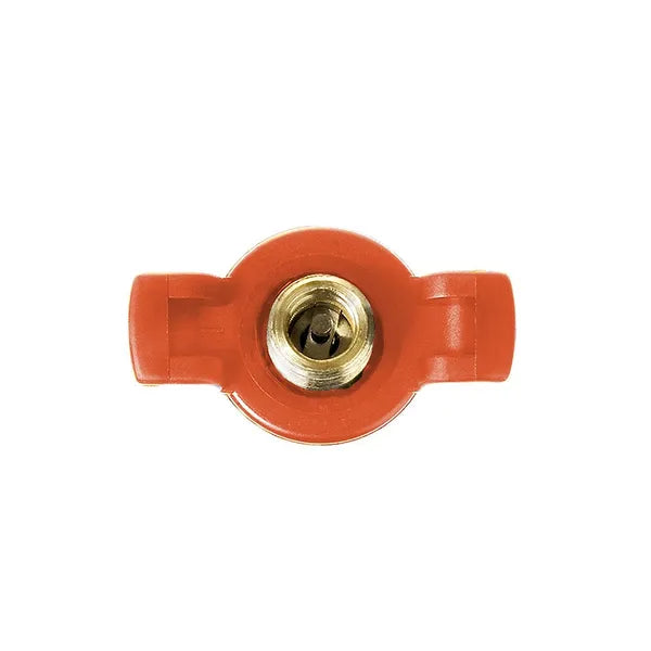 Colby Valve Emergency Tire Valves - ORANGE COLOR, TWO-PACK (CV-EV30)