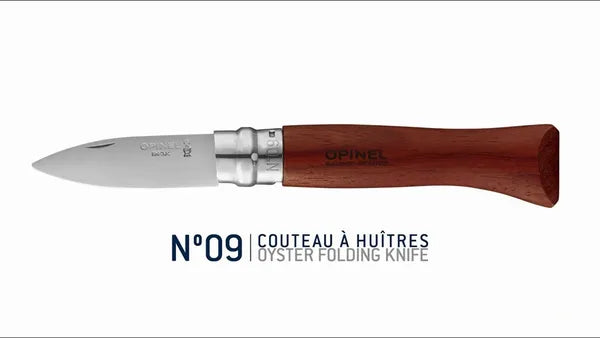 Opinel No.09 Oyster & Shellfish Folding Knife (001616)