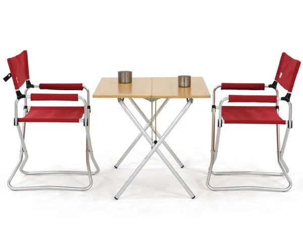 Snow Peak Red Folding Dining Chair (LV-077RD)