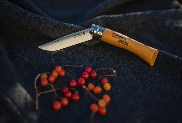 Opinel No.08 Carbone Steel Folding Knife (000402)