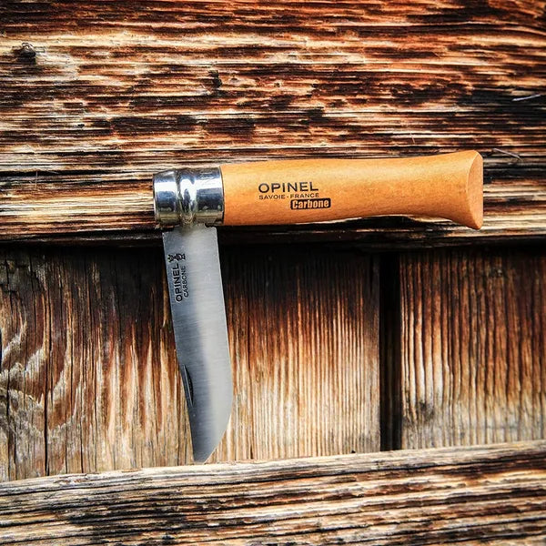 Opinel No.08 Carbone Steel Folding Knife (000402)