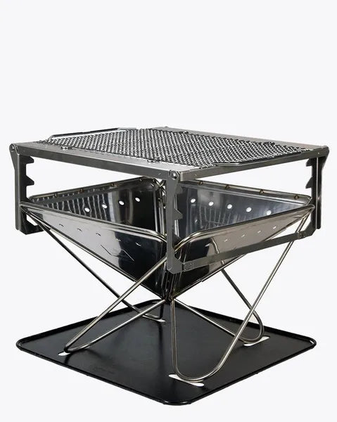 Snow Peak Takibi Fire & Grill Pack & Carry Fireplace Kit (ST-032SETS)