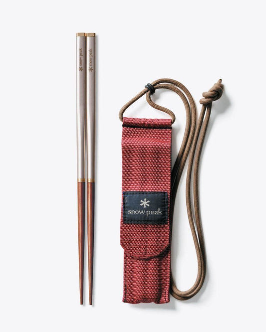 Snow Peak Wabuki Carry-on Chopsticks L (SCT-111)